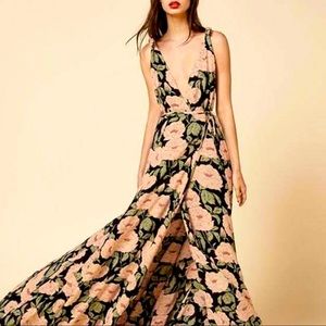 Reformation Romanica Monarch Floral Maxi Dress